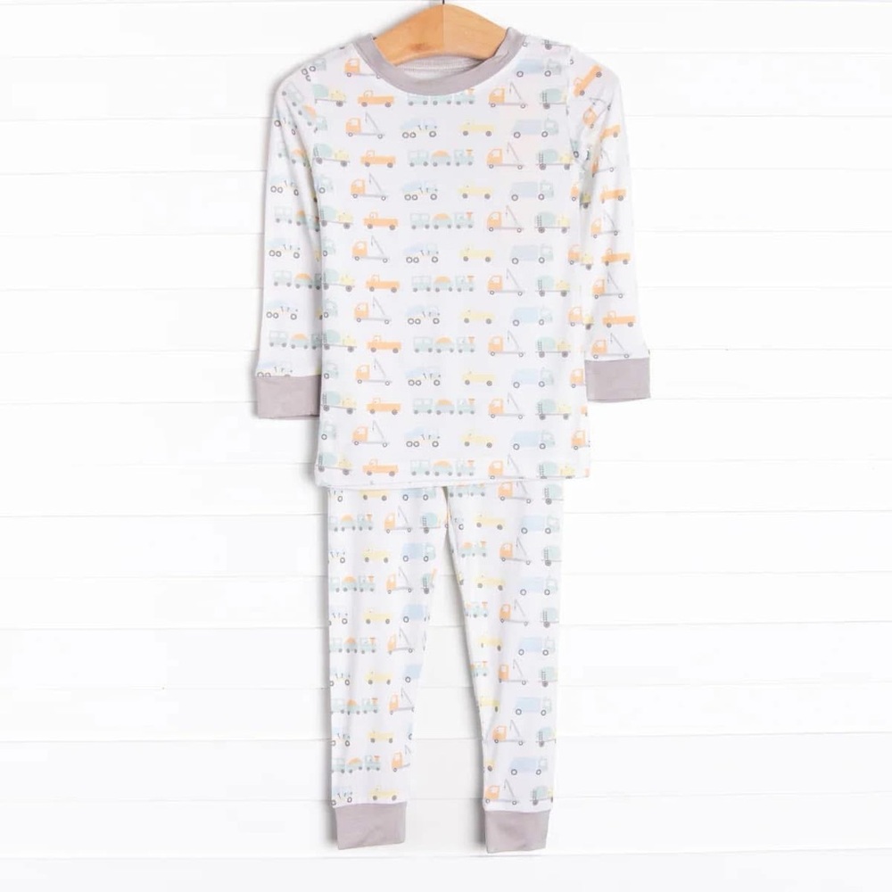 Stitchy Fish Bamboo PJs